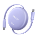 UGREEN 100W Fast Charging Retractable USB Type-C Cable 1M - Purple