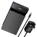 UGREEN 3.5" SATA Hard Drive USB 3.0 Enclosure 5Gbps – Black
